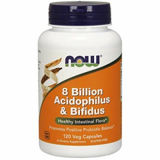 NOW Supplements 8 Billion Acidophilus & Bifidus Review: Immune Support Probiotic