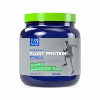 POWERLIFE Plant Protein Powder Review: High Impact Vegan Protein Blend